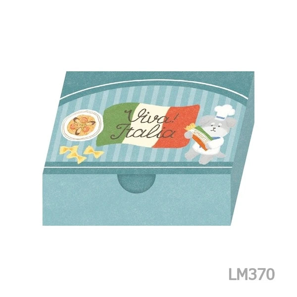 Viva Italia Mini Memo Box by Furukawa Shiko