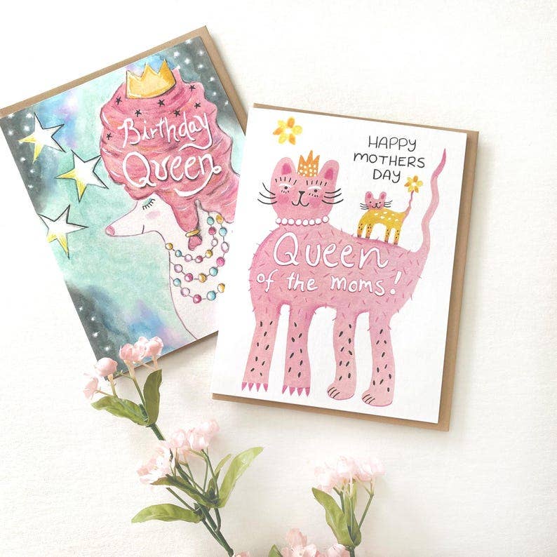 Birthday Queen Card