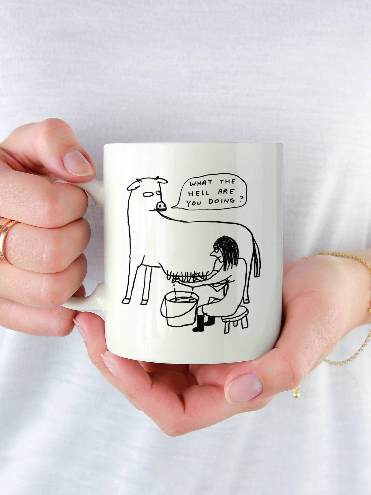 What The Hell Art Coffee Mug