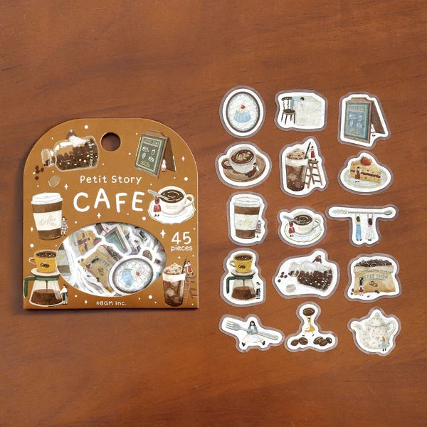Petit Story Foil Flake Stickers by BGM Japan