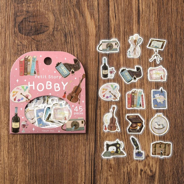 Petit Story Foil Flake Stickers by BGM Japan