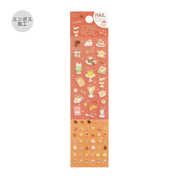 Icing Seal Foil Sticker Sheets by BGM Japan