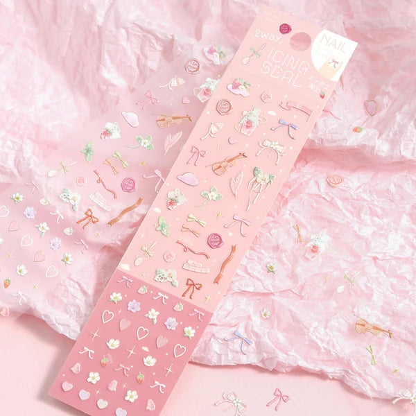 Icing Seal Foil Sticker Sheets by BGM Japan