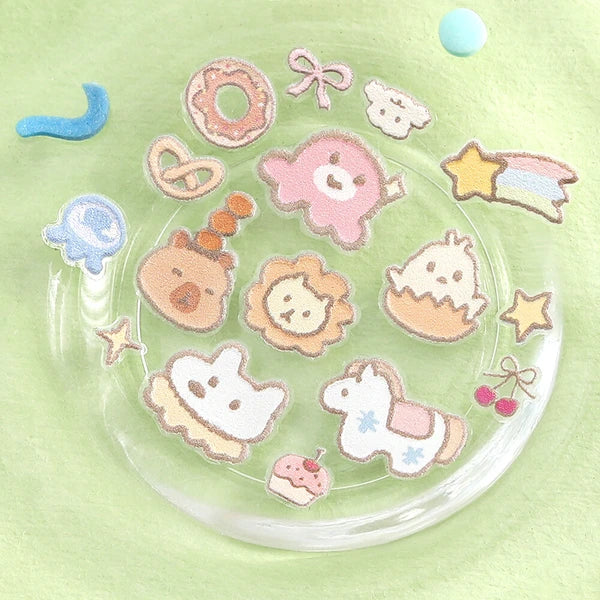 Icing Seal Foil Sticker Sheets by BGM Japan