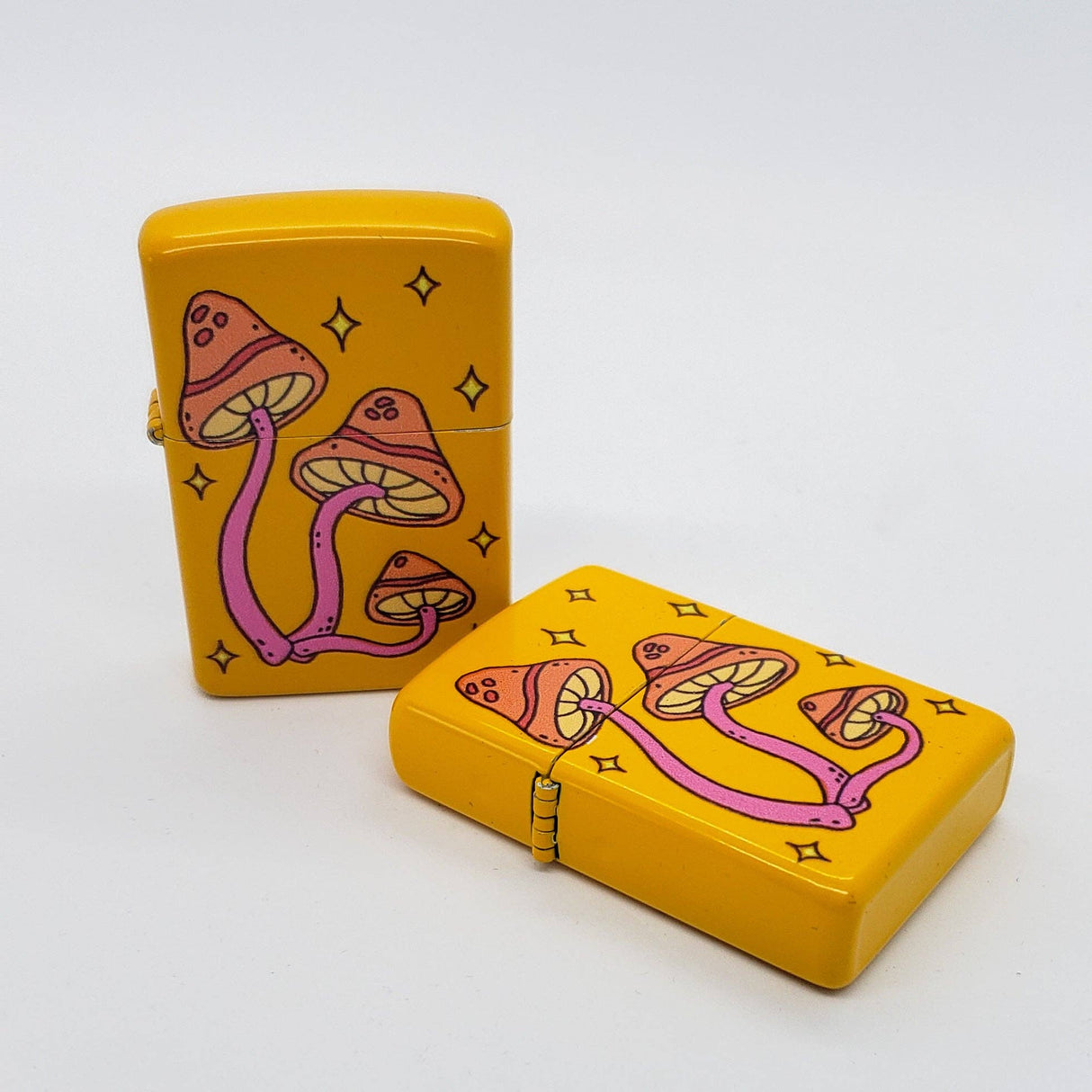 Trippy Mushroom Refillable Lighter