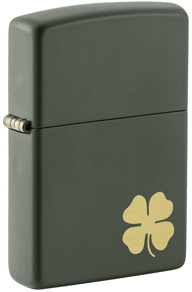 Four Leaf Clover Zippo Lighter