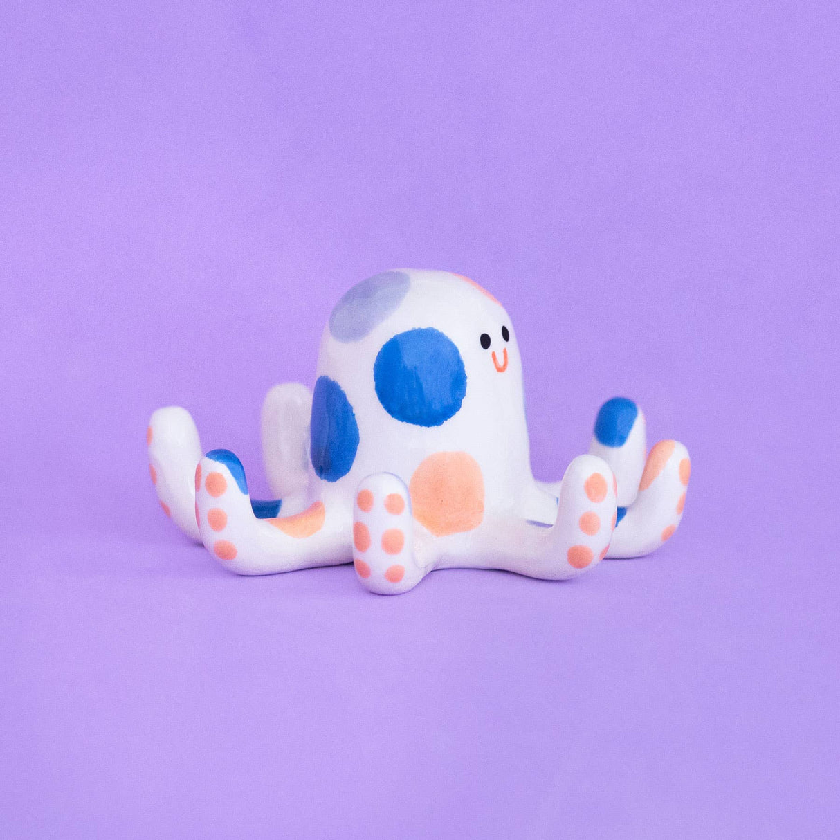 Tiny Octopus Ceramic Sculpture