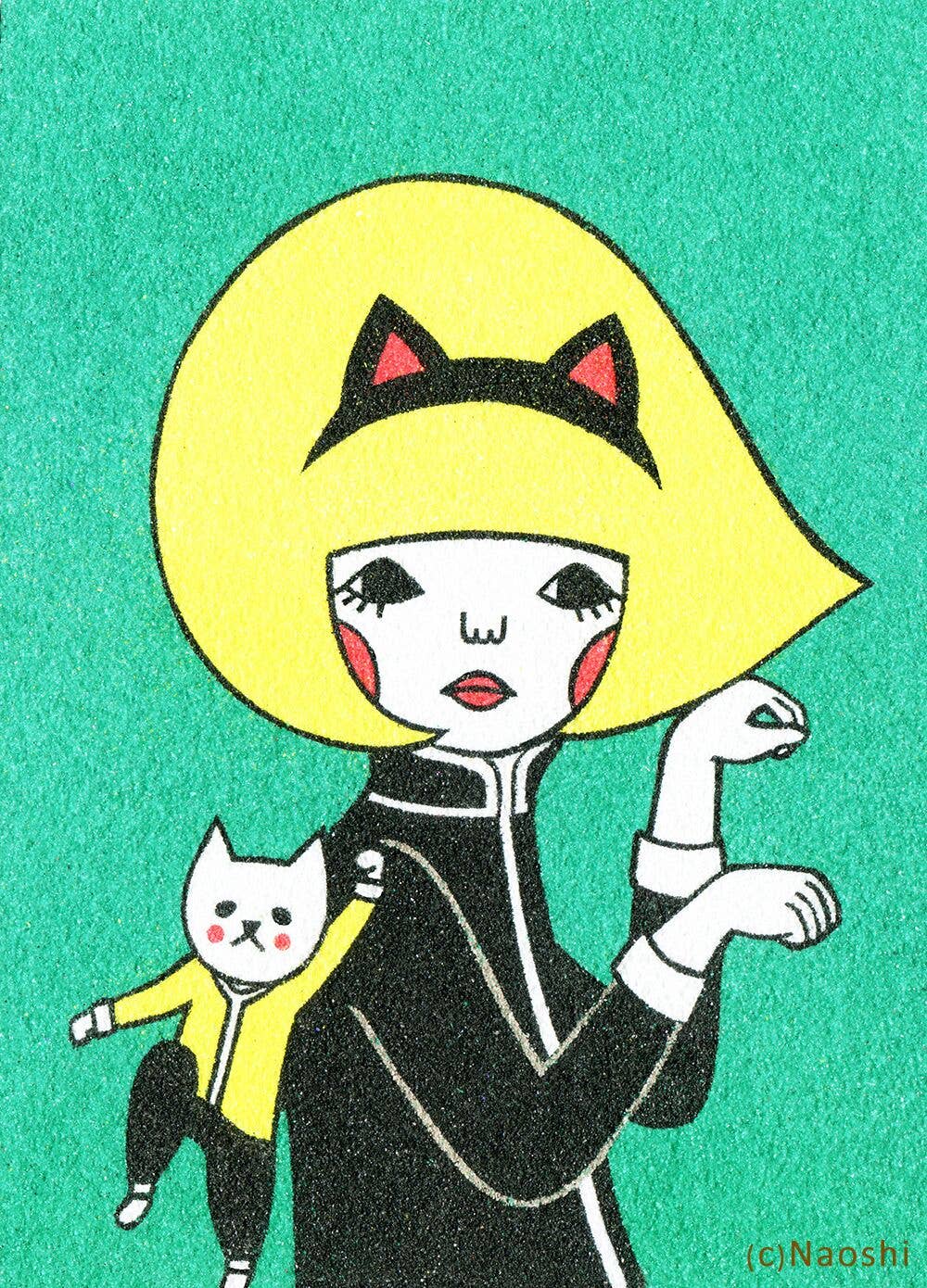 Drunken Boxing 5x7 Art Print