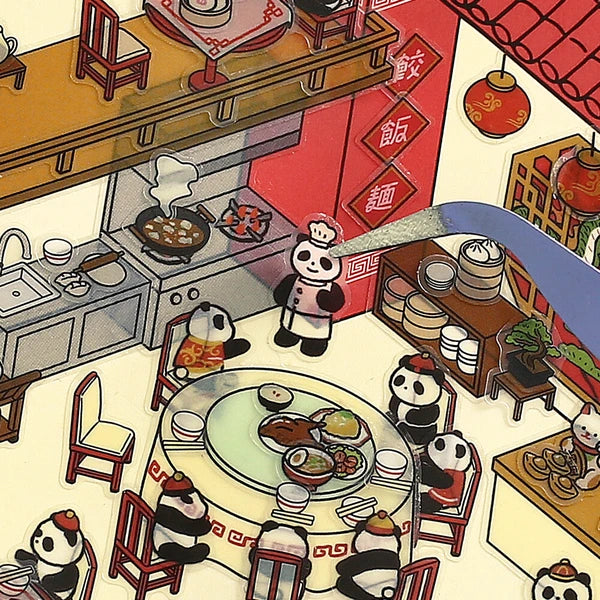 Diorama Room 2.5D Sticker Sets by BGM