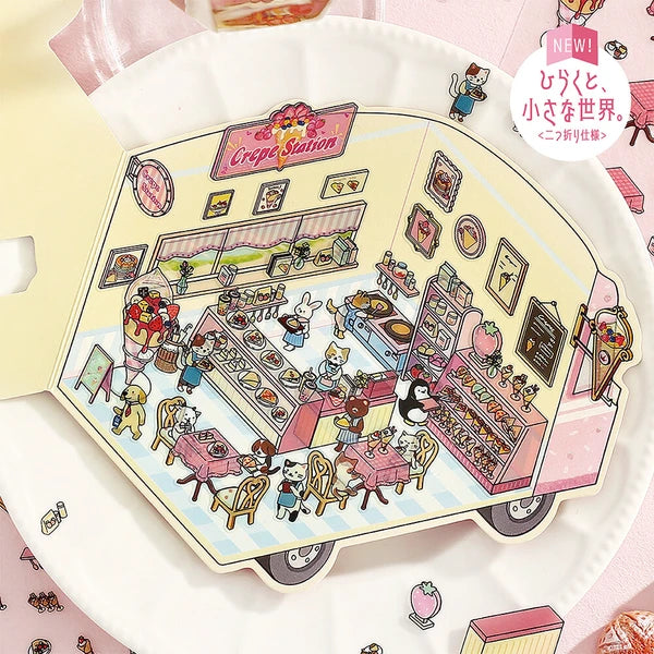 Diorama Room 2.5D Sticker Sets by BGM