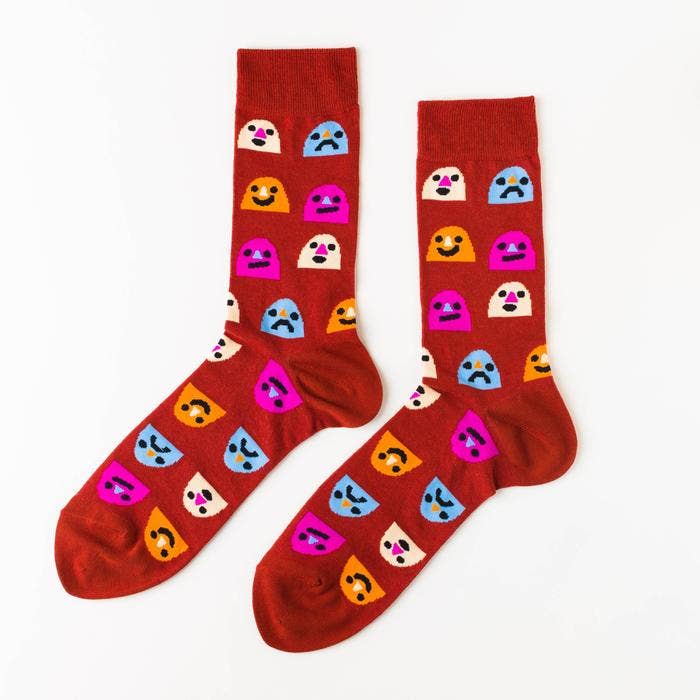 Men's Socks - Mixed Emotions Crew Socks