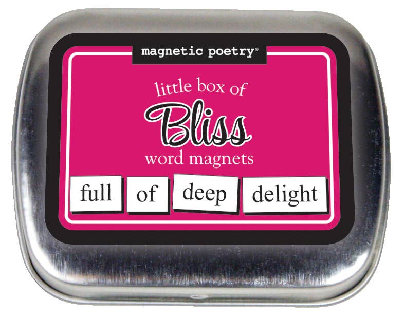 Little Box of Words Magnetic Poetry Kit