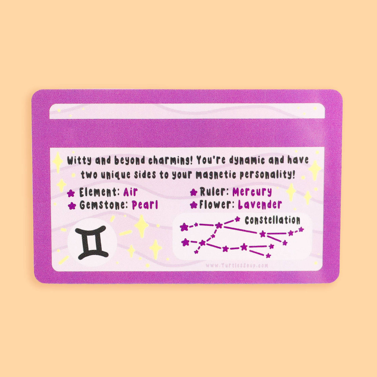 Gemini Zodiac Fake ID Drivers License