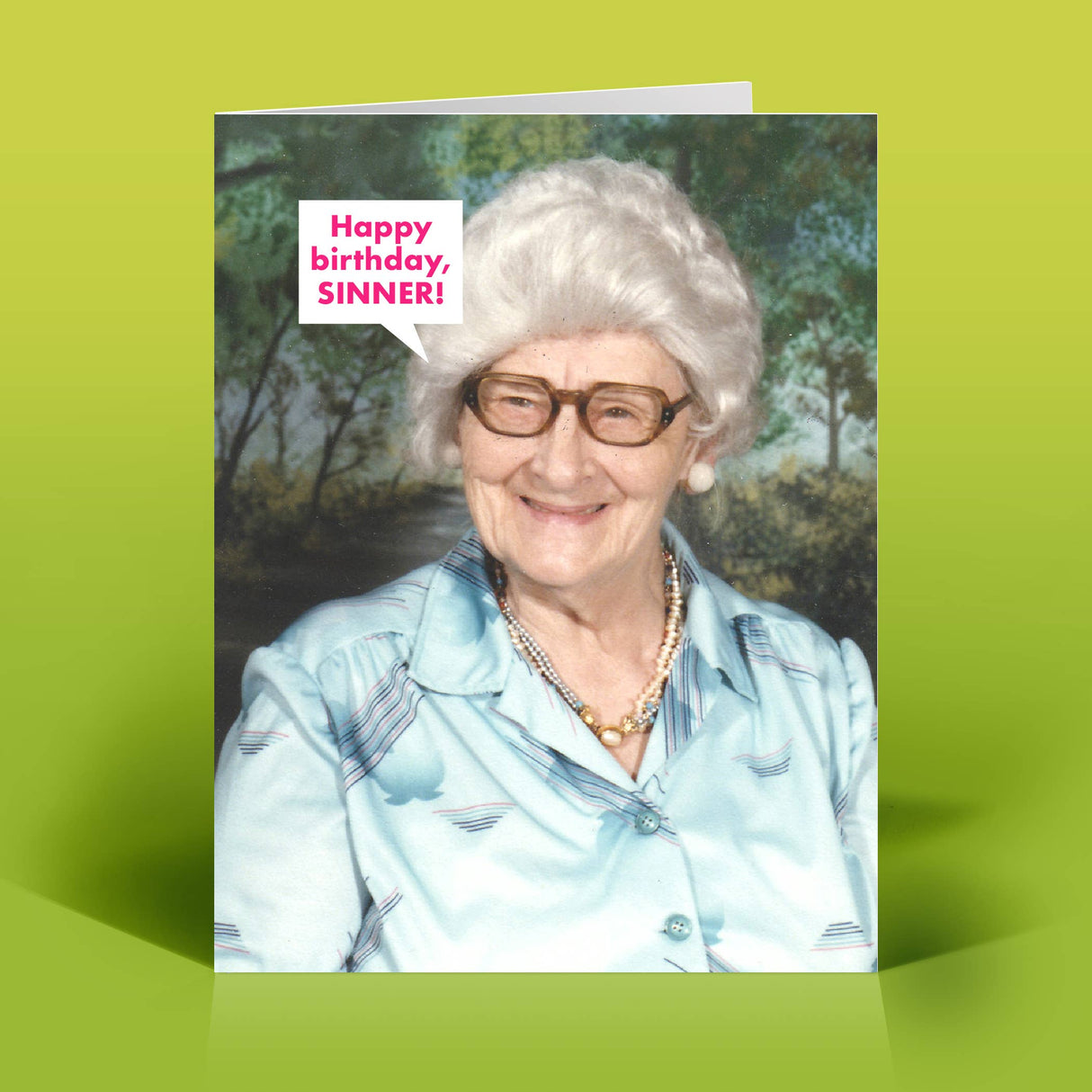 Birthday Sinner Card