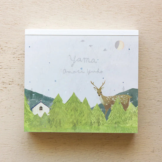 Yama Memo Block Pad Illustrated by Omori Yuko