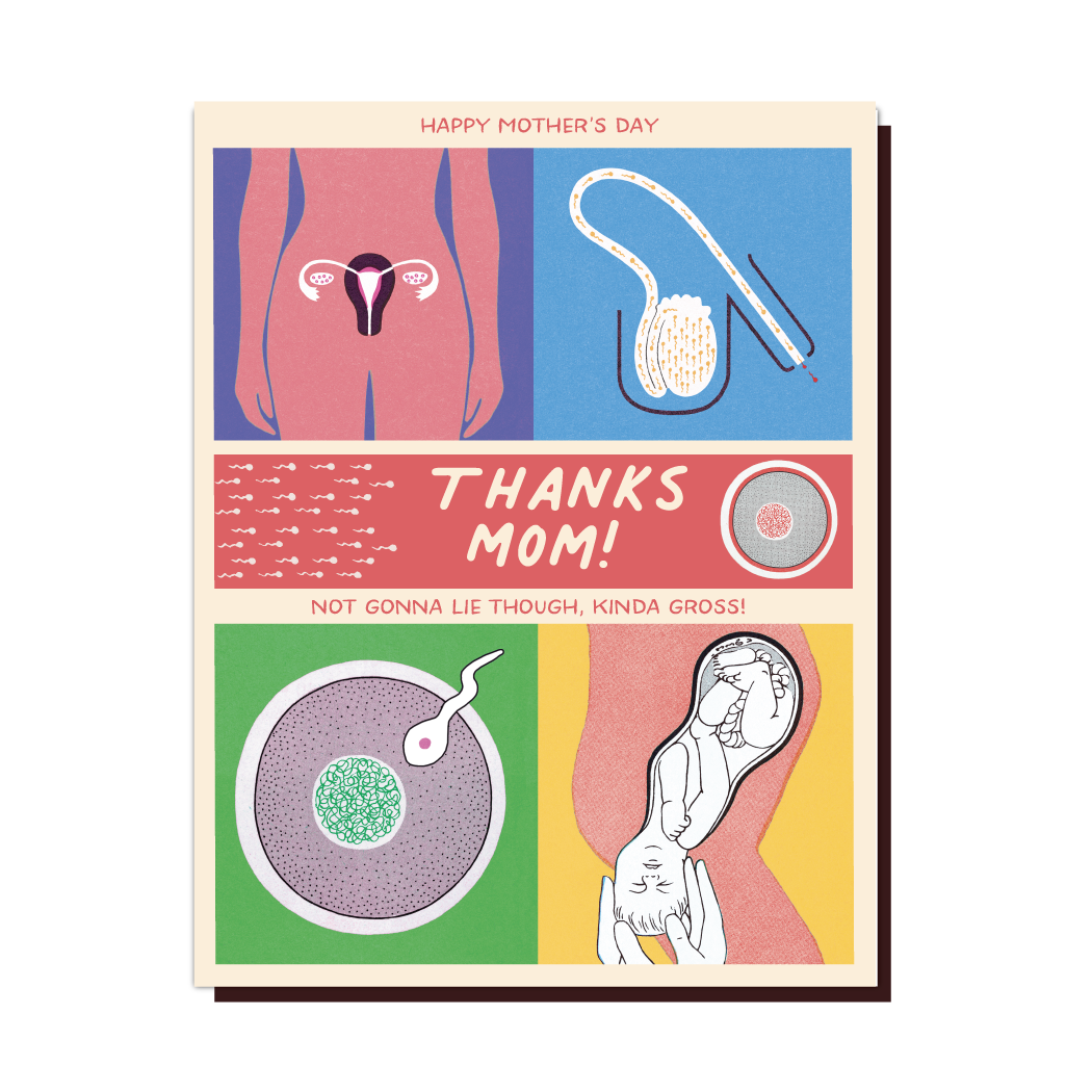 Gross Mom Mother's Day Card