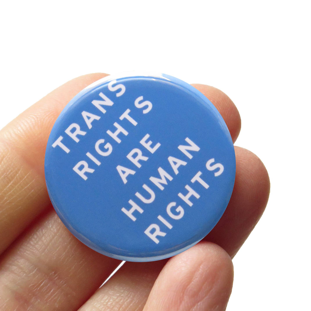 TRANS RIGHTS Pins 1.25" Button Trans Social Justice Pin