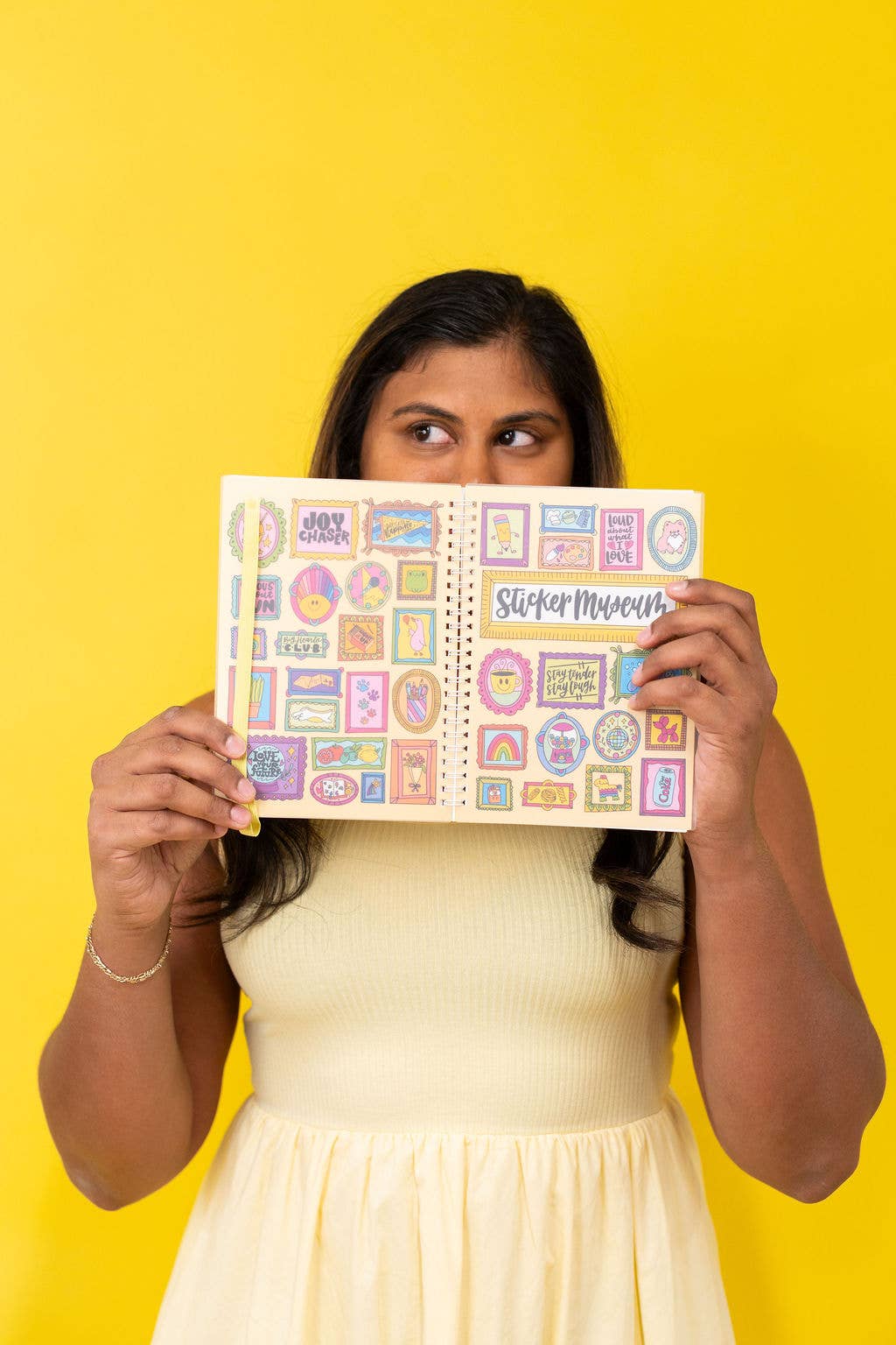 Sticker Museum Album Reusable Sticker Book
