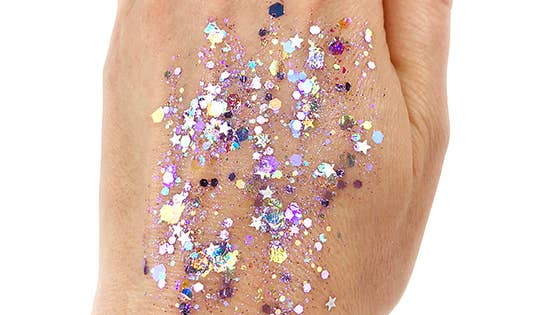 Fleur de Lavender Chunky Glitter Gel