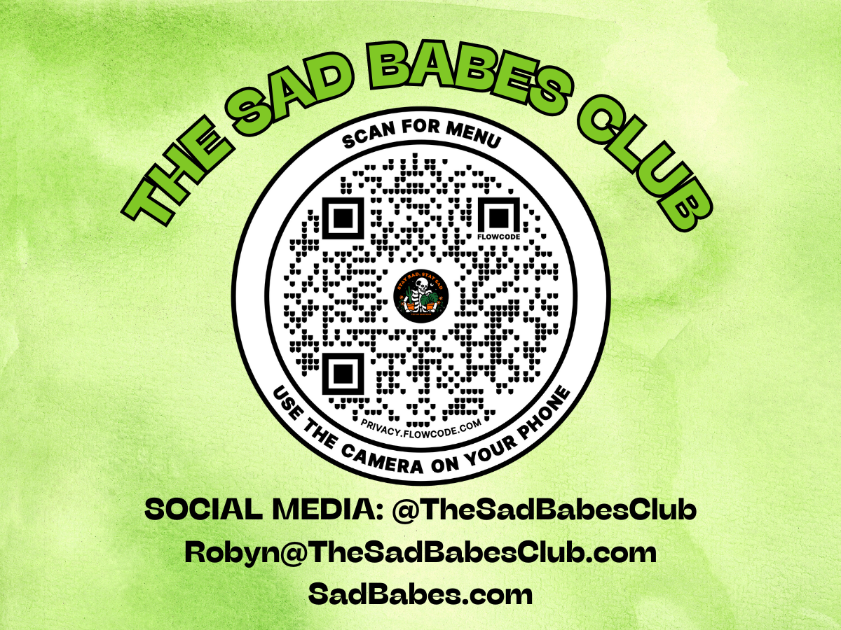 Sad Little Book Bitch Vinyl Sticker