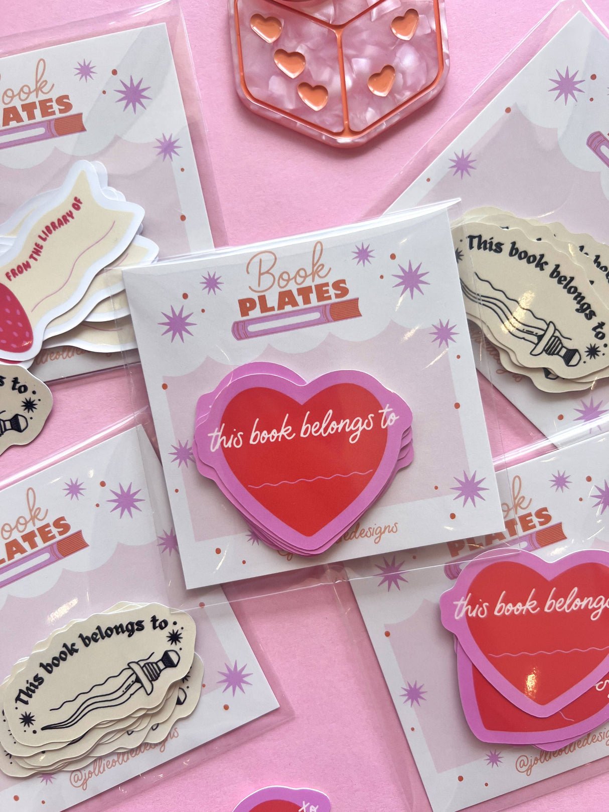 Book Plate Sticker Pack