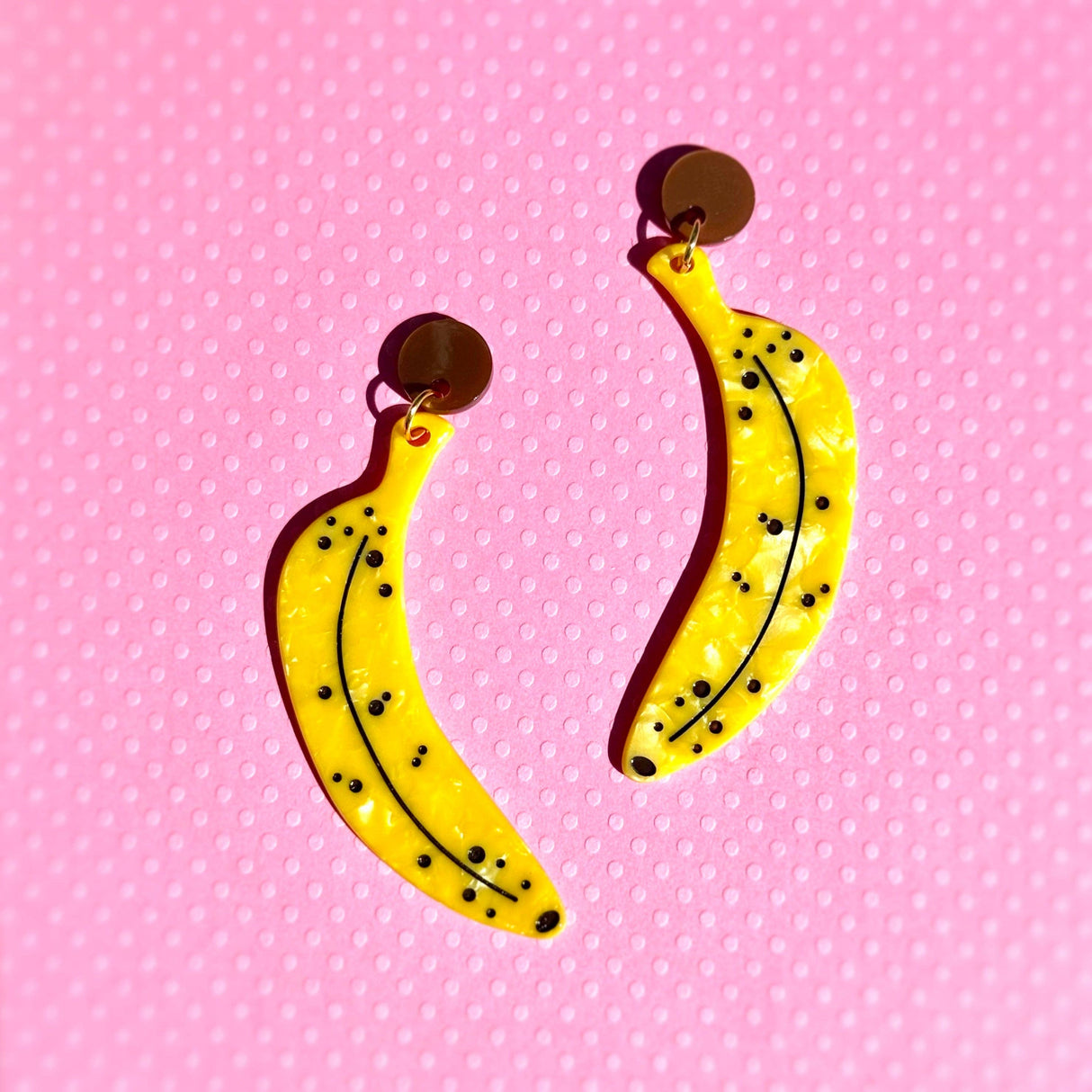 Ripe Banana Earrings