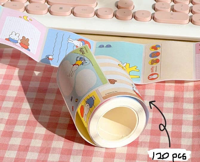 Miffy Pull-Out Sticky Memo Notes ā 120 Sheets