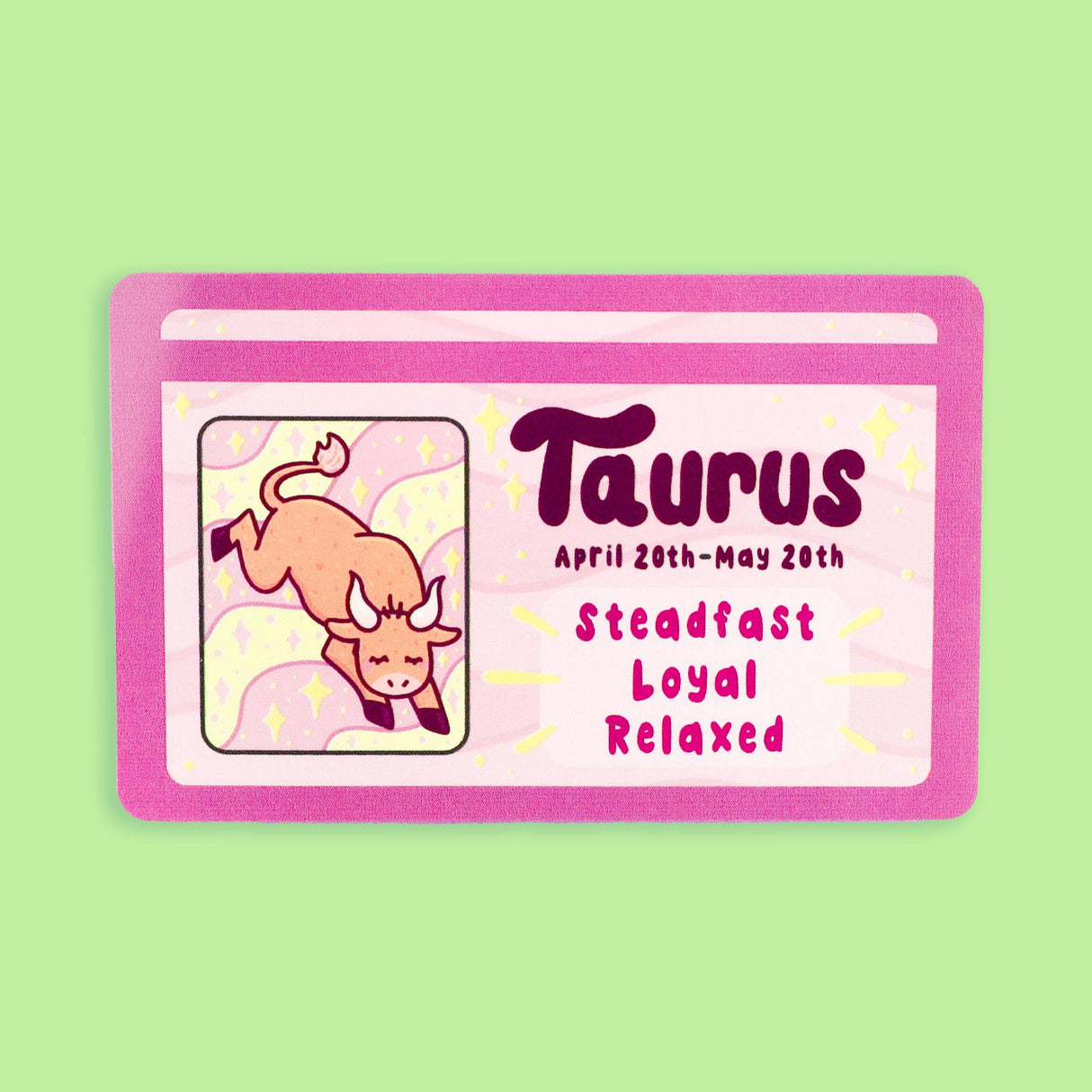 Taurus Zodiac Fake ID Drivers License