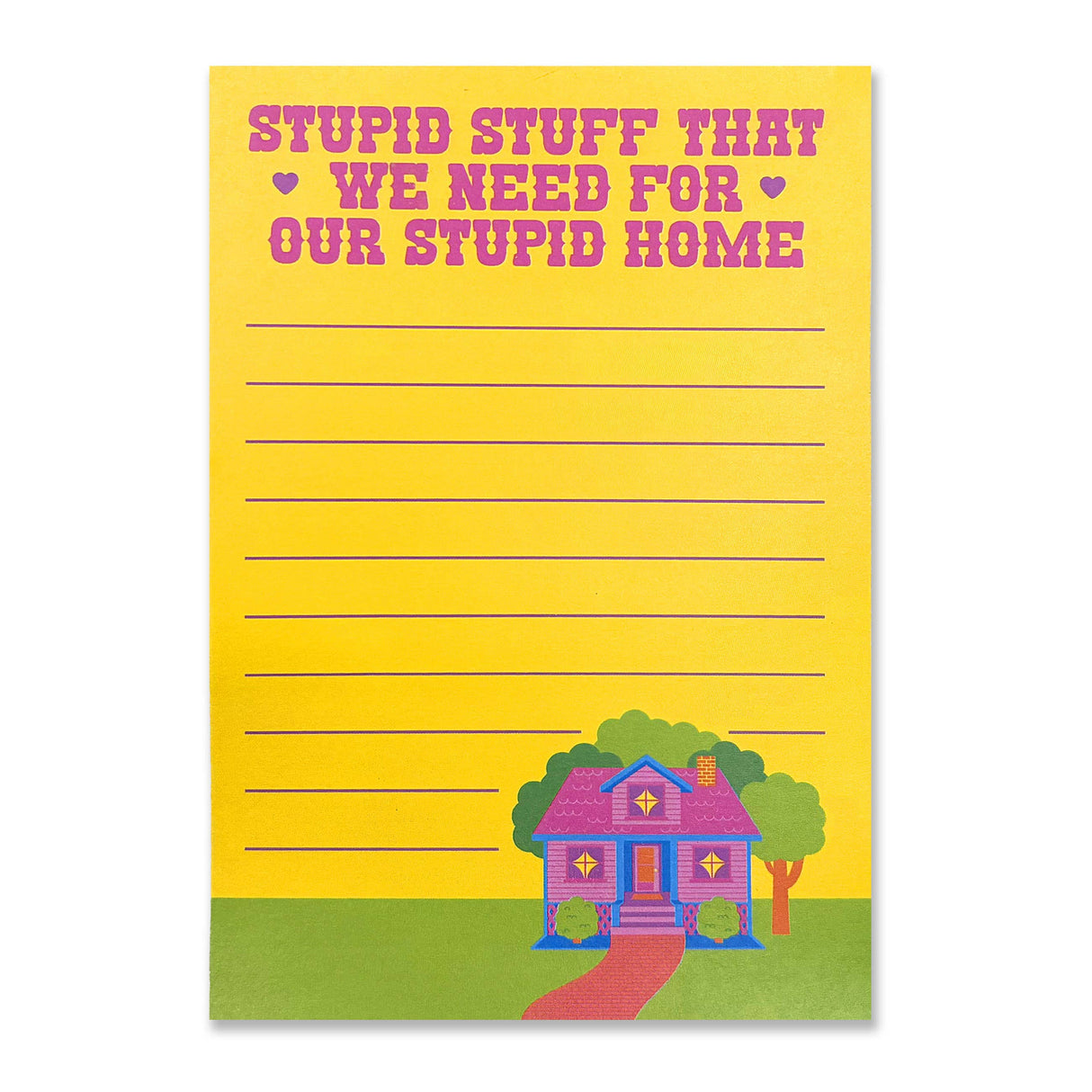 Stupid Stuff We Need Magnetic Notepad