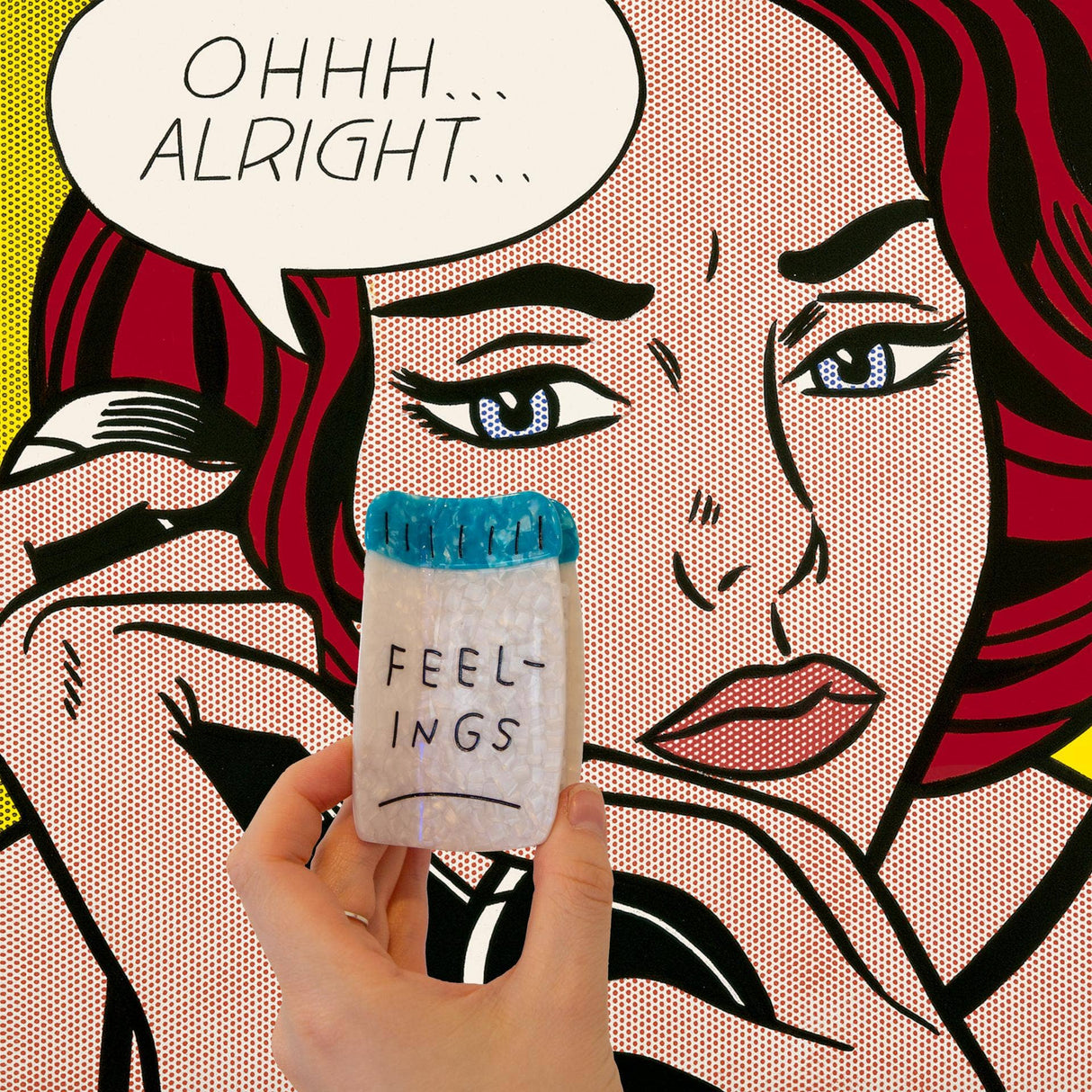 Feelings Hair Clip x Adam JK