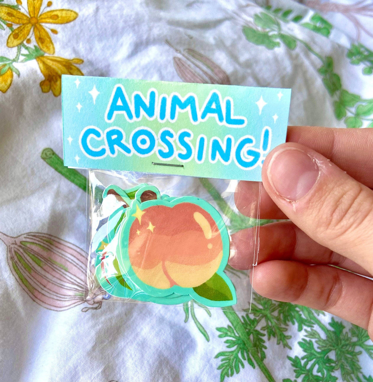 Mini Animal Crossing Fruit Sticker Packs