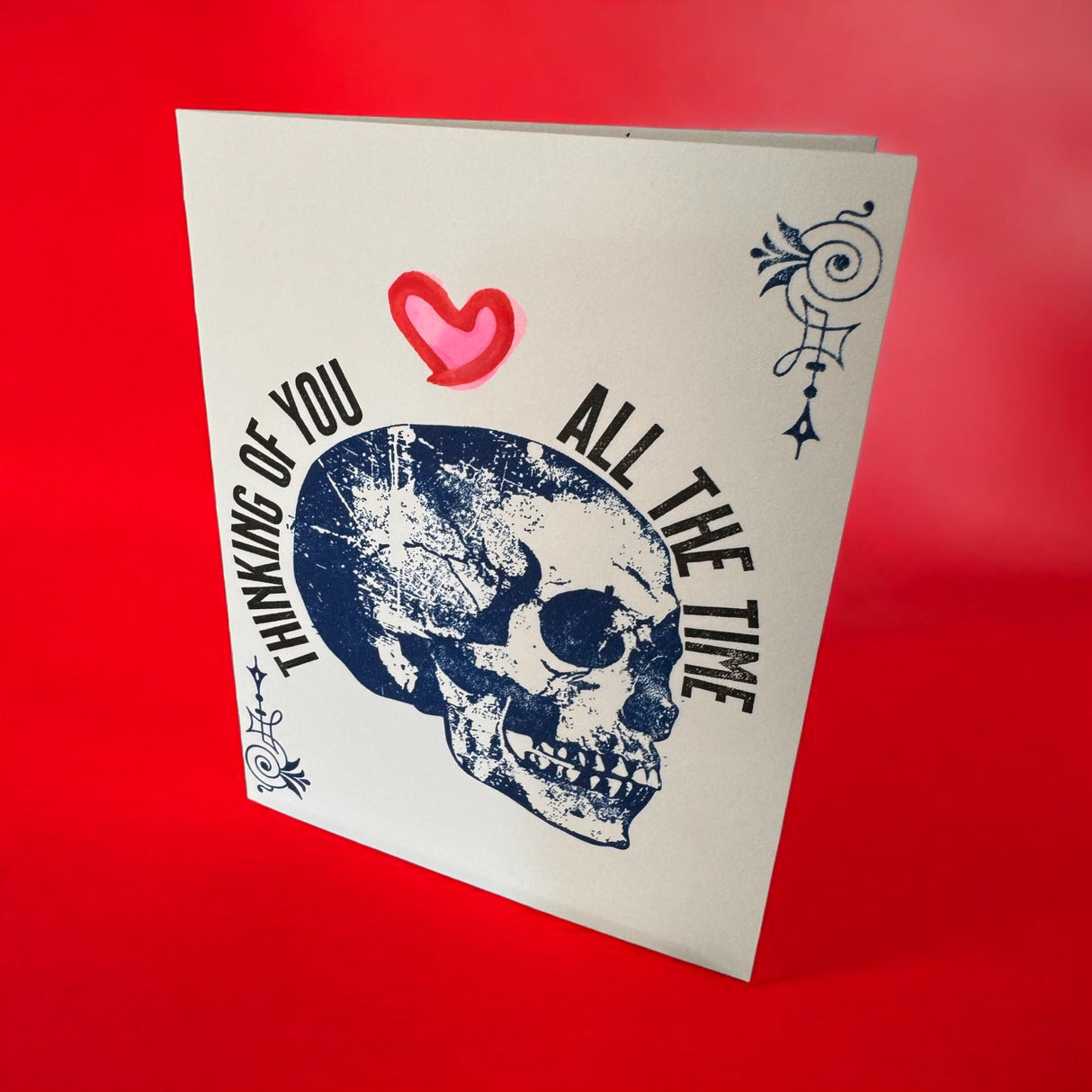 Thinking of You Handmade Letterpress Card