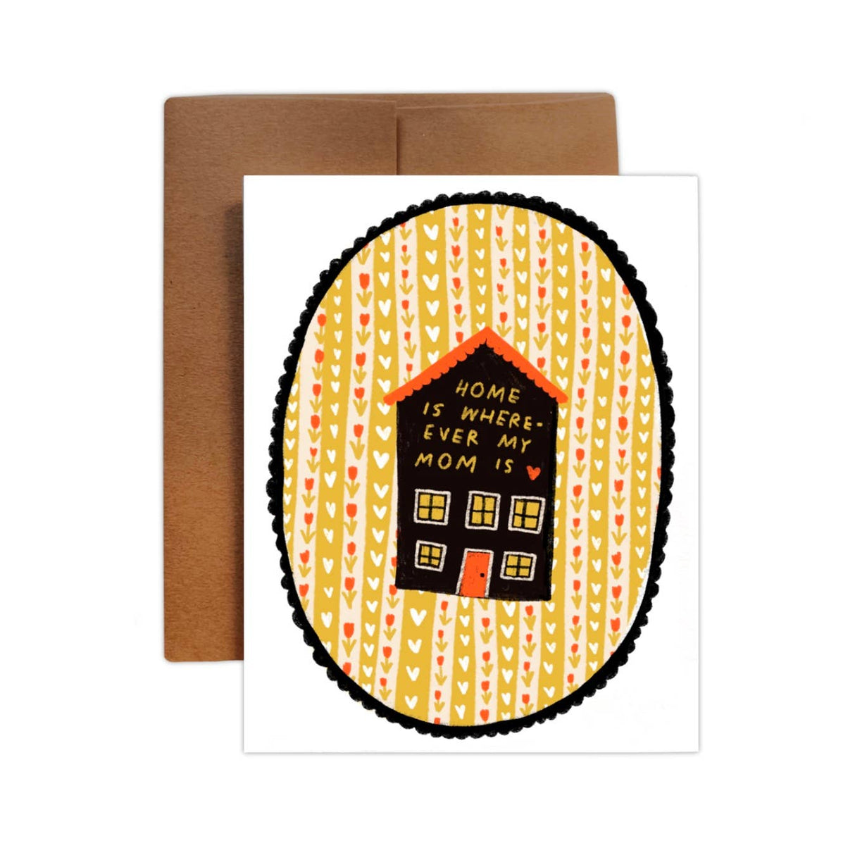 Home is Wherever Mom Is Greeting Card