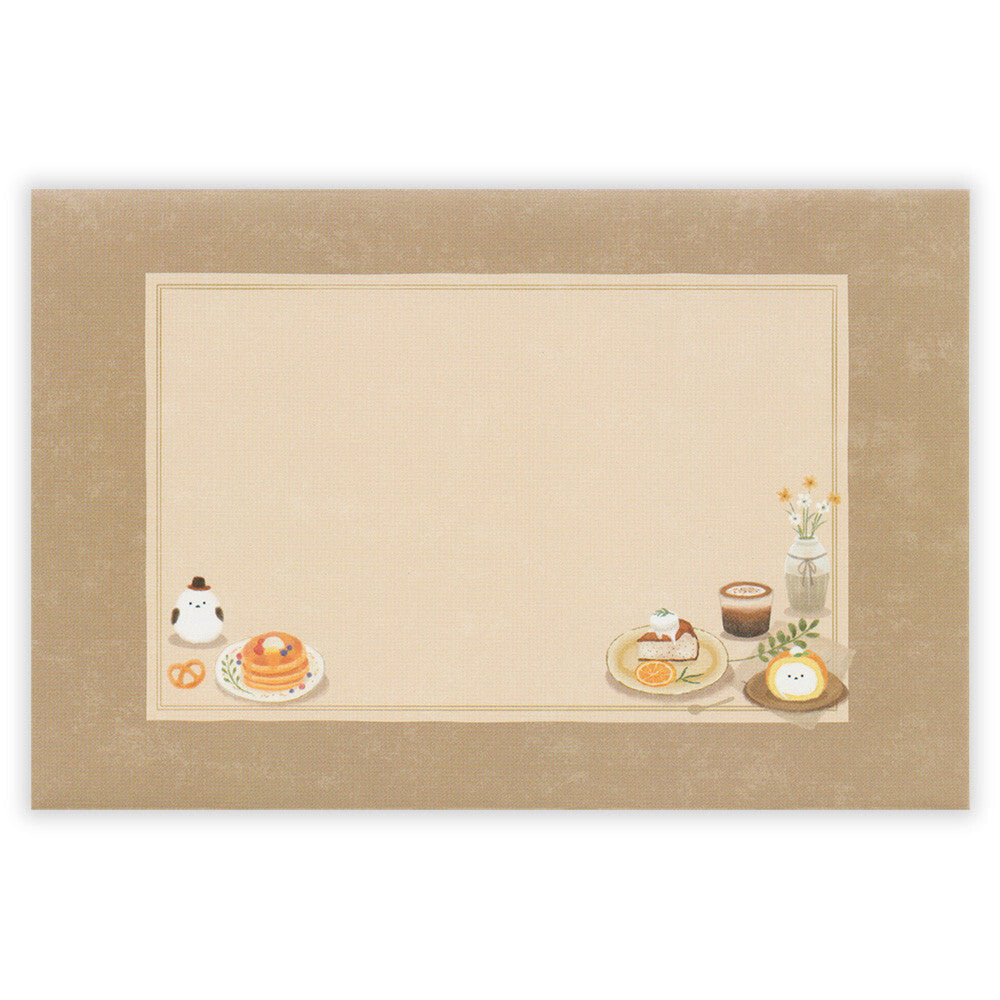 Mattari Cozy Places Animals Japanese Writing Paper Mini Letter Set
