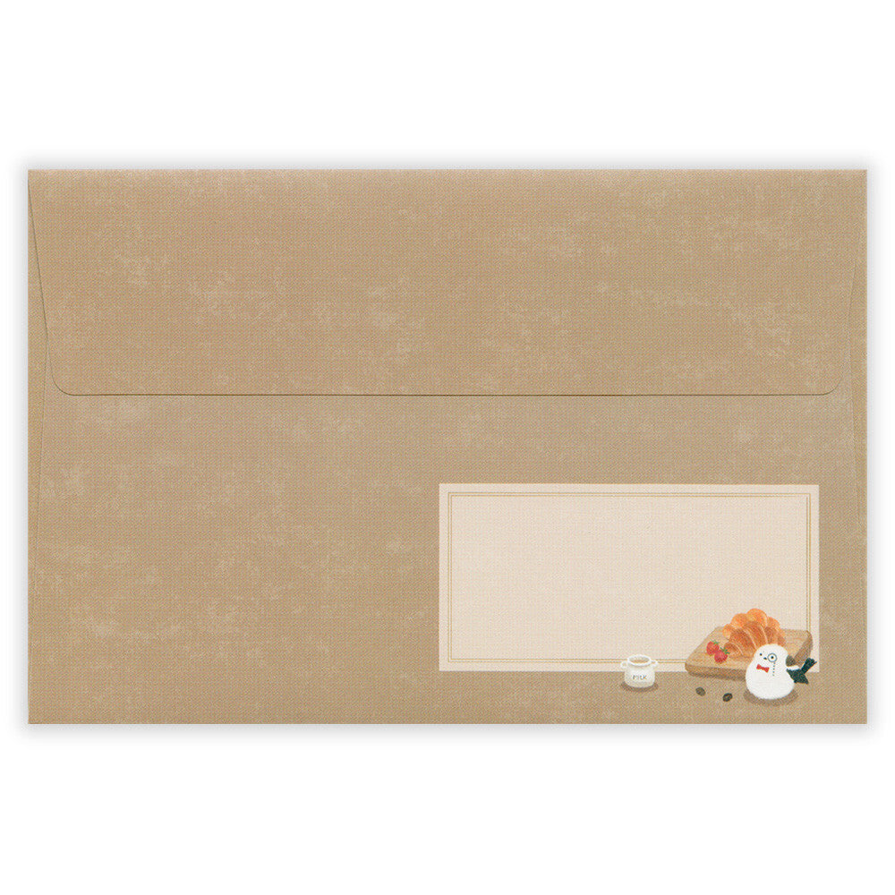 Mattari Cozy Places Animals Japanese Writing Paper Mini Letter Set