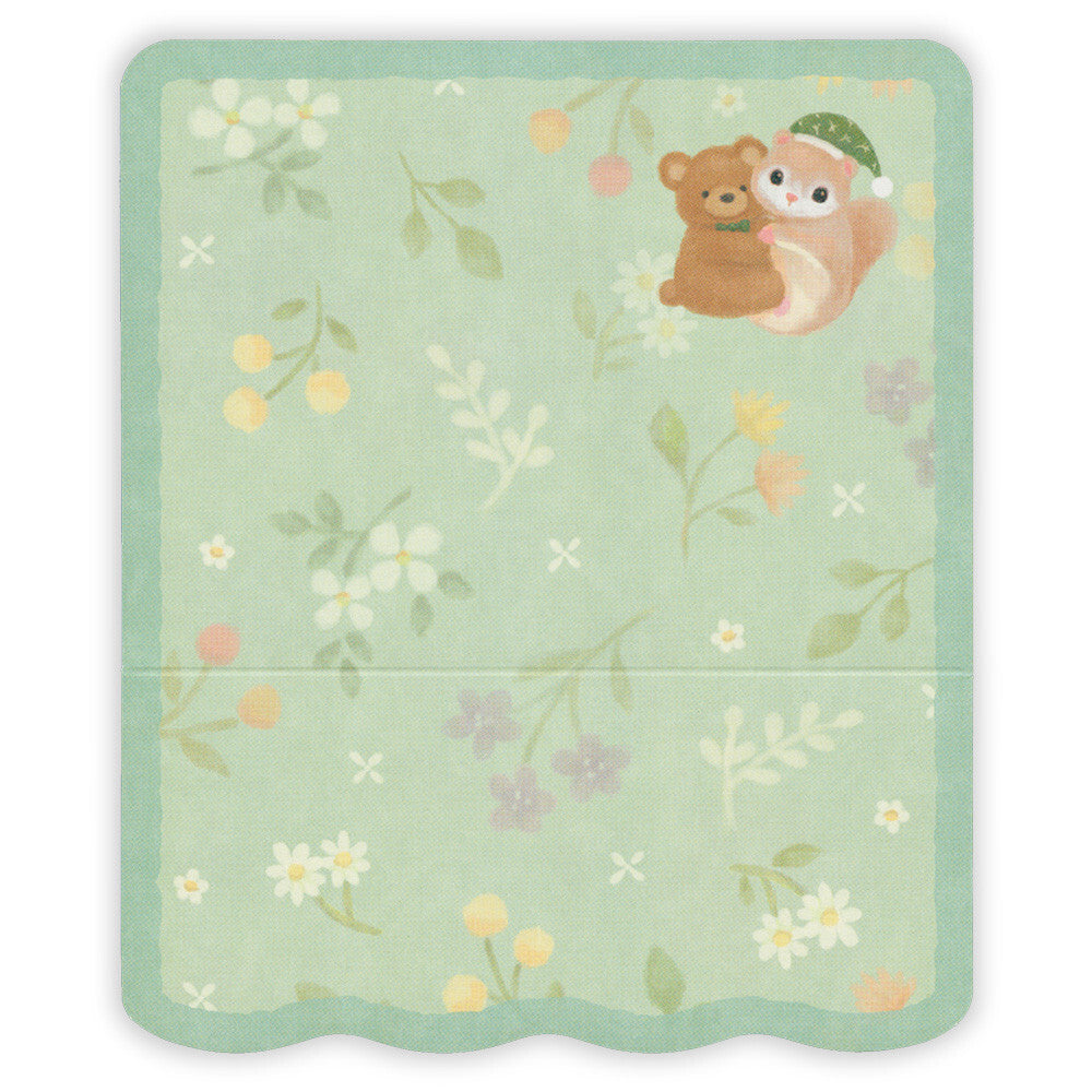 Mattari Bedtime Animals Japanese Writing Paper Mini Letter Set