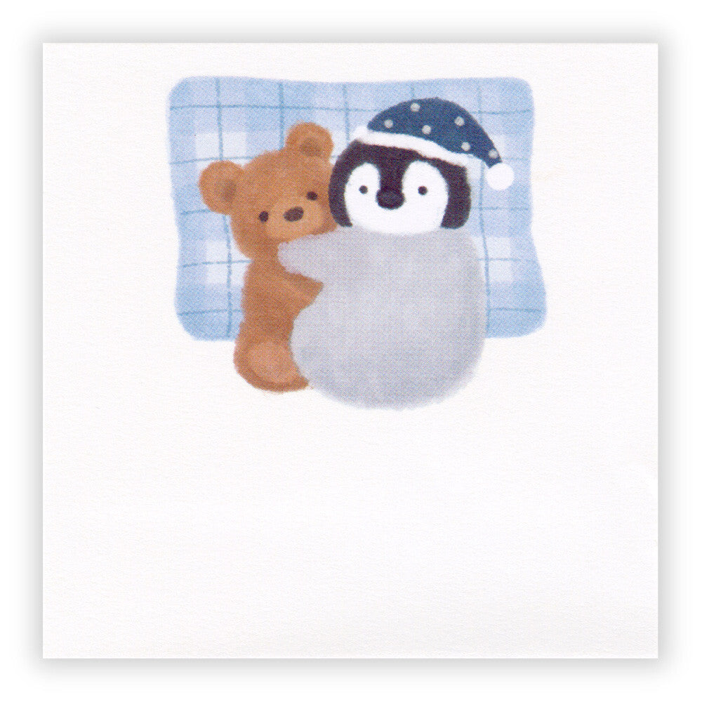 Mattari Animals Bedtime Sticky Notes - Japan