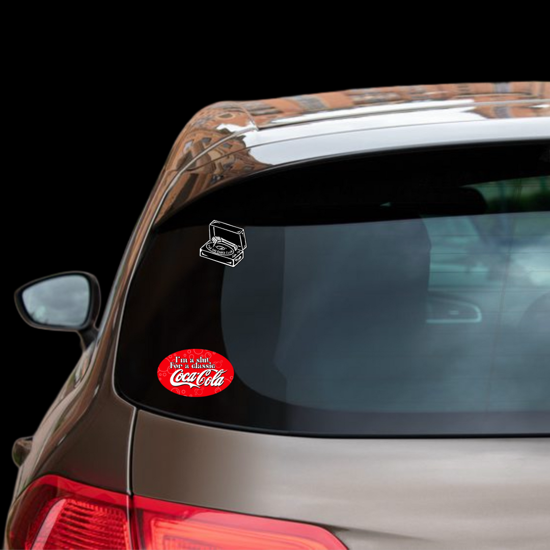 Coke Slut Vinyl Mini Sticker