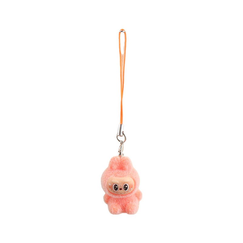 Lafufu Flocked Keychain Bag Charm