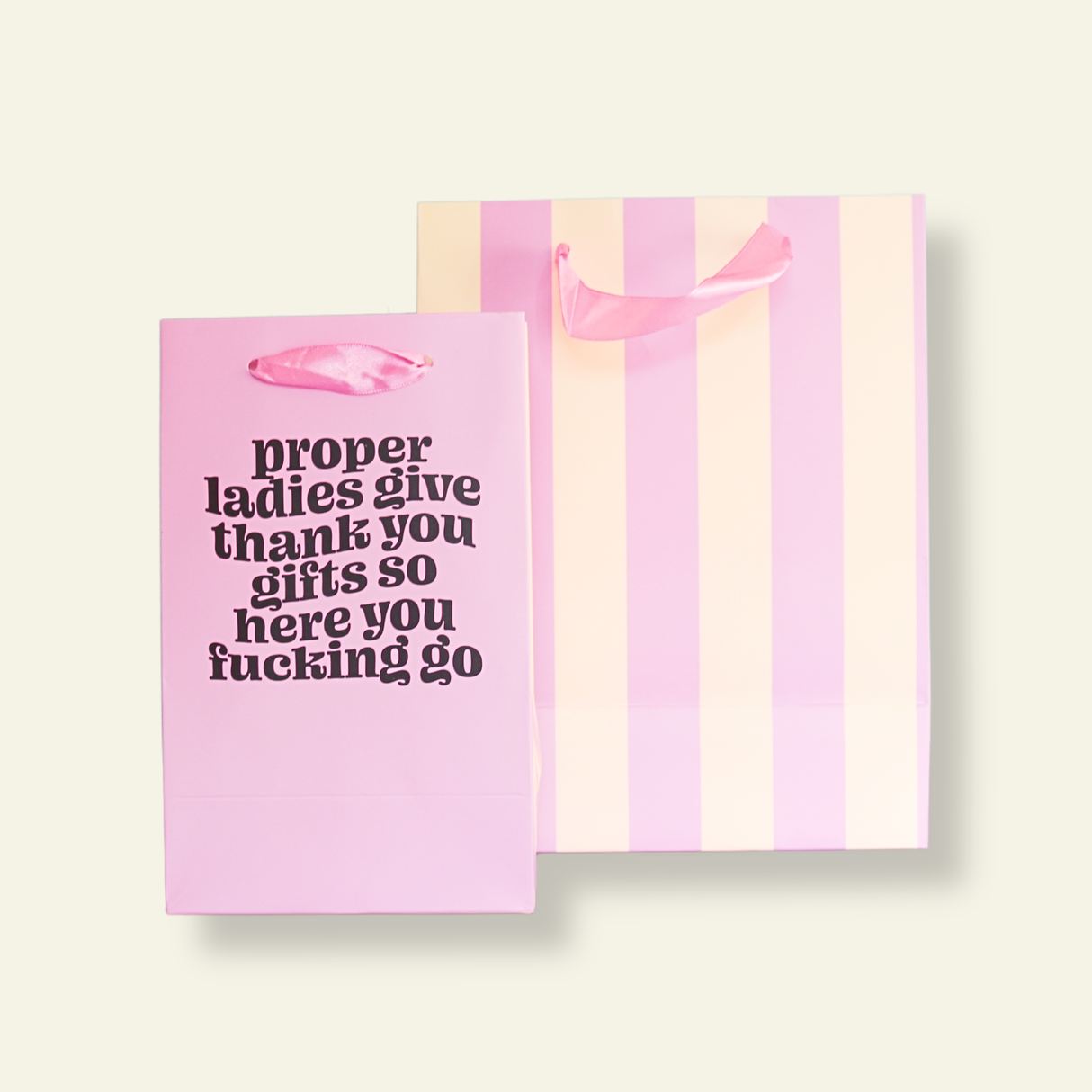 Proper Ladies Say Thanks Gift Bag