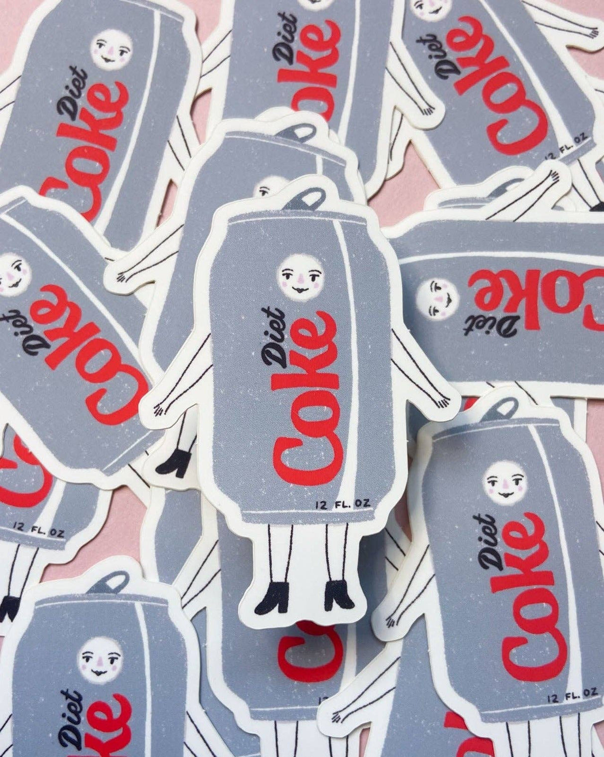 Diet Coke Deanne Sticker, 2x3 in.
