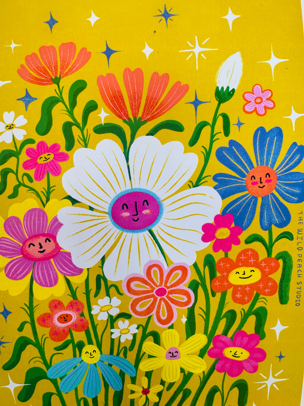 Flower Land 5x7 Print