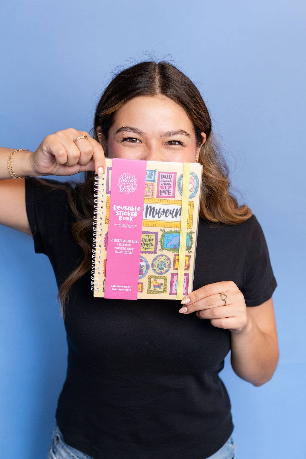 Sticker Museum Album Reusable Sticker Book