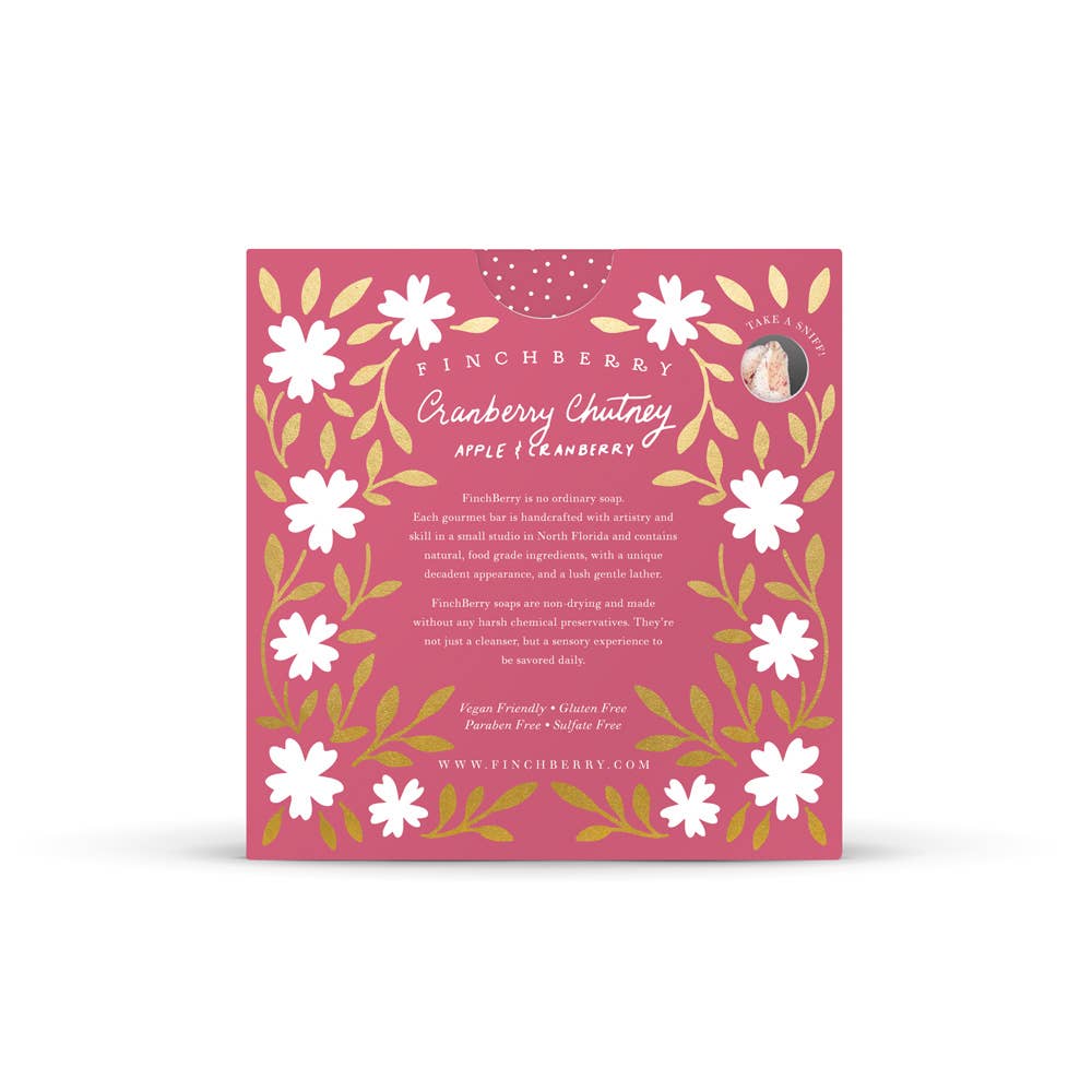 Holiday Cranberry Chutney Soap