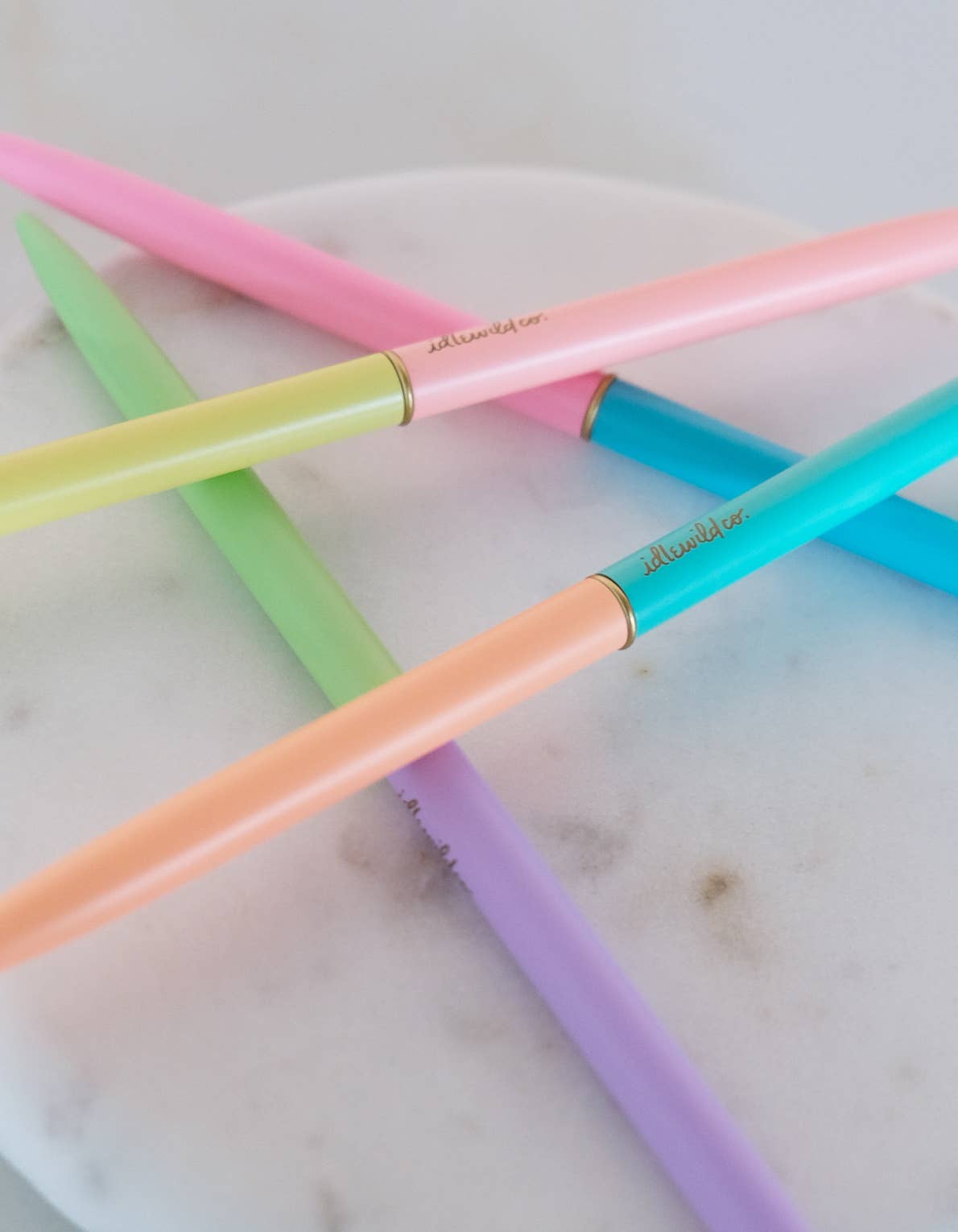 Neon Duo-Tone Slim Pens Set of Four