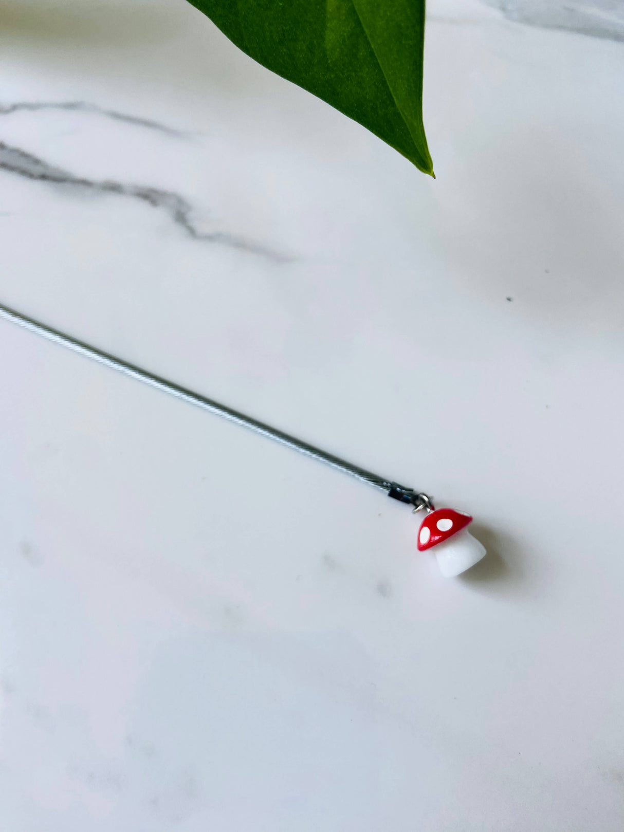 Joint Clip - Mushroom Charm Roach Holder