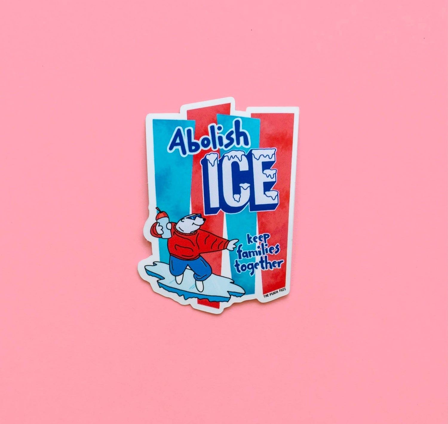 Abolish Ice Sticker