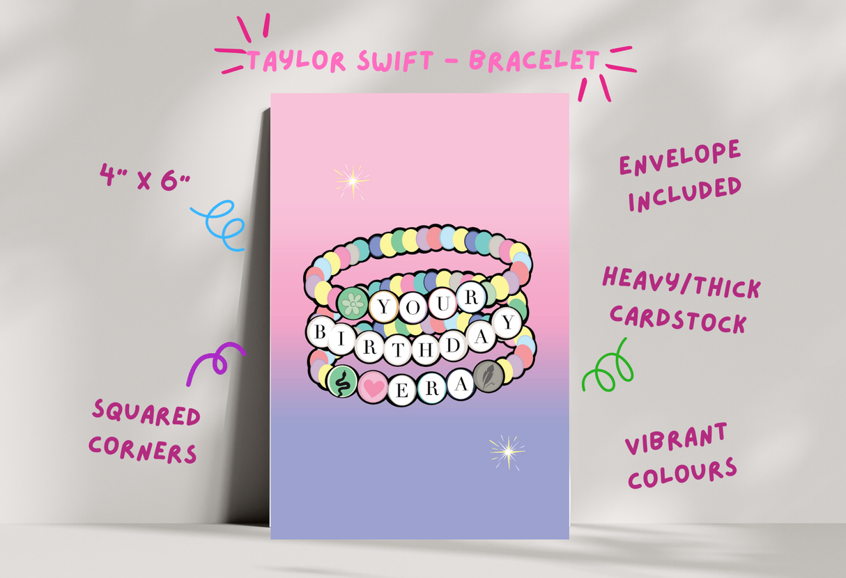 Birthday Era- Greeting Card