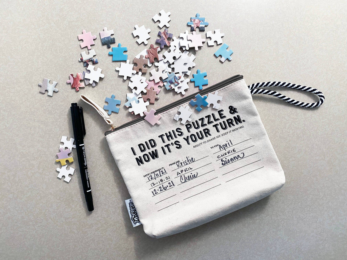 Ready-to-Fill Pass-It-On Puzzle Pouch