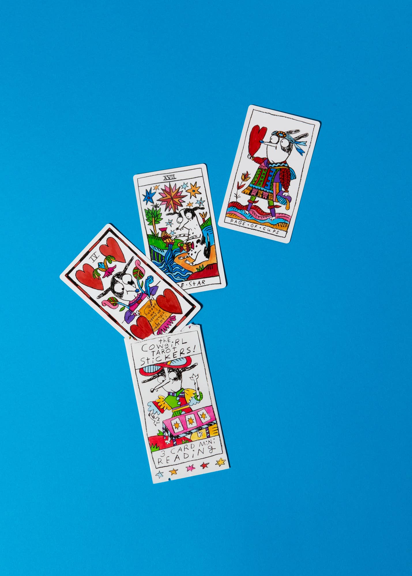 Cowgirl Tarot Sticker Pack